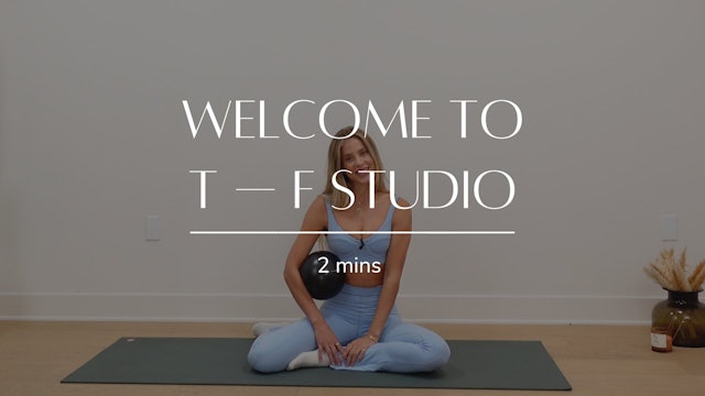 Welcome to T — F Studio