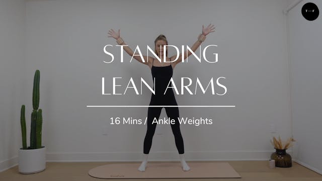 Standing Lean Arms (DAY 13 OF 14)
