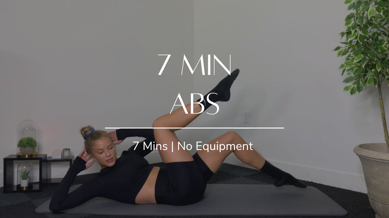 The 7-Minute Abs Workout