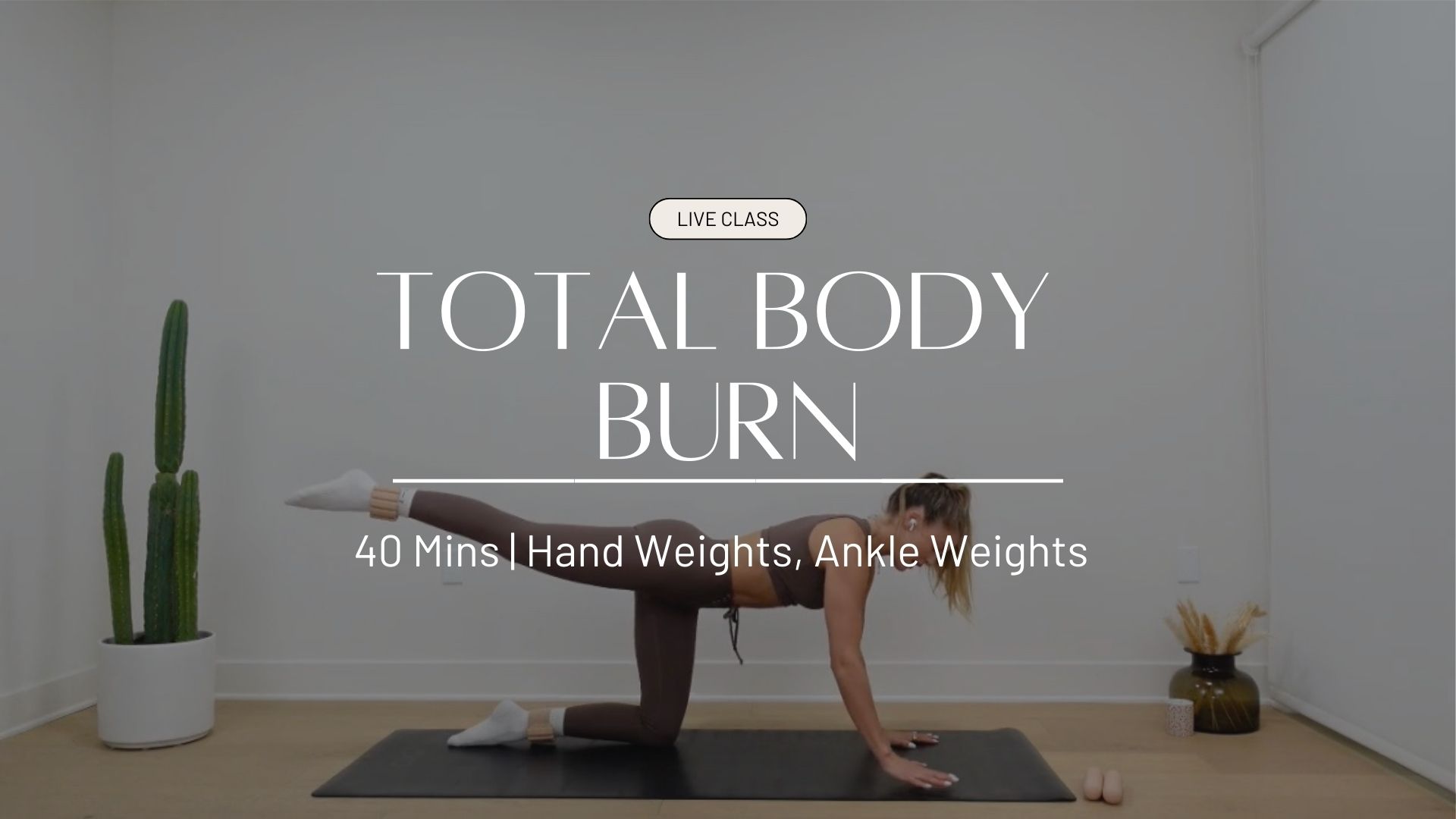 LIVE Total Body Burn