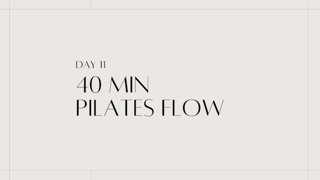 40 Min Pilates Flow | 21 Day Mind & B...