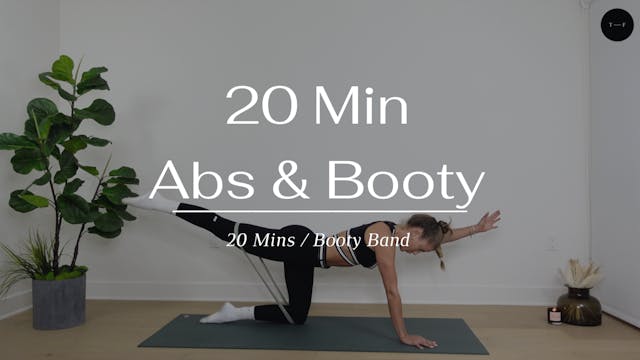 20 min Abs & Booty