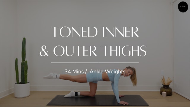 Toned Inner & Outer Thighs (Monday)