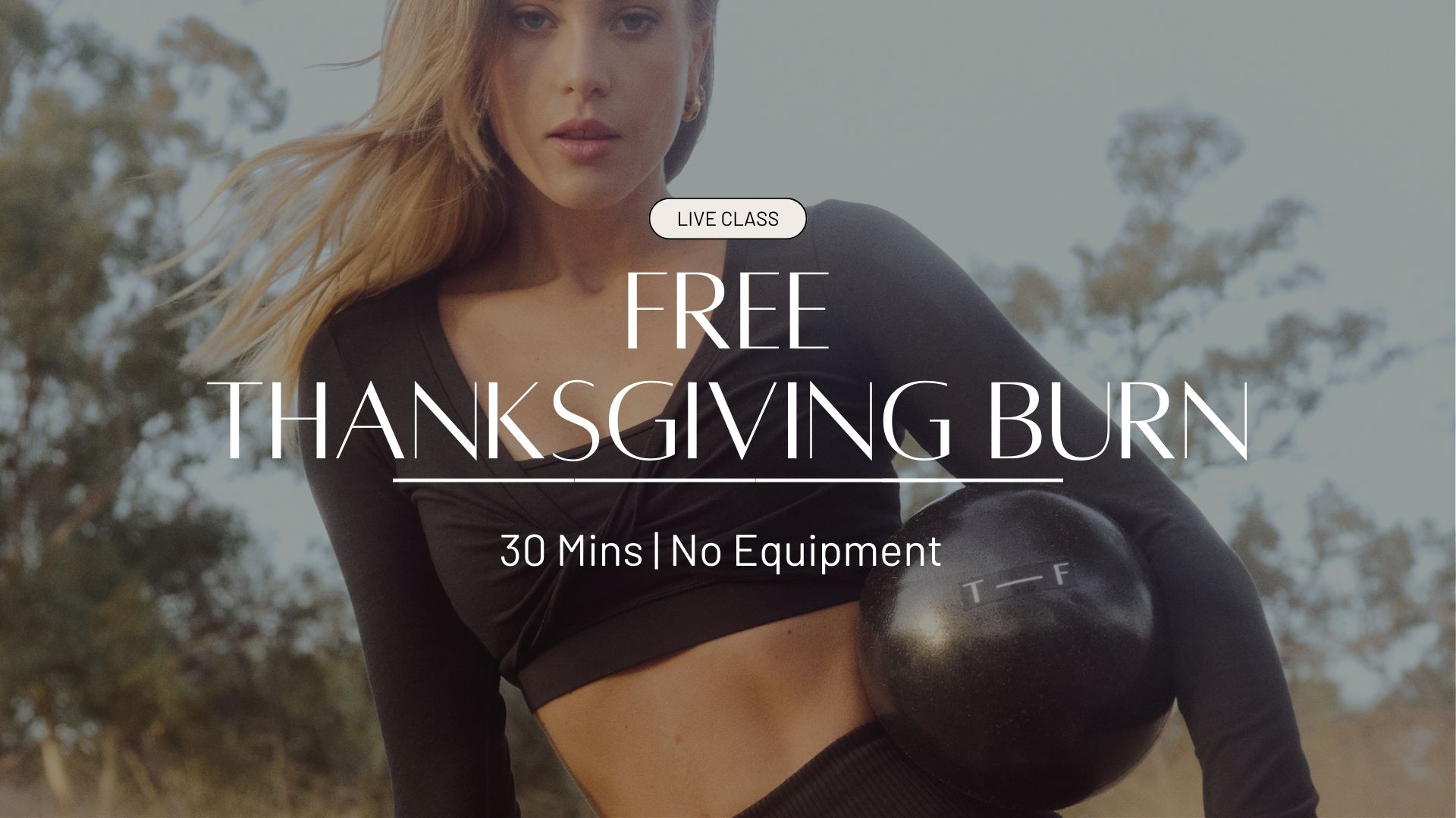 LIVE Free thanksgiving workout!