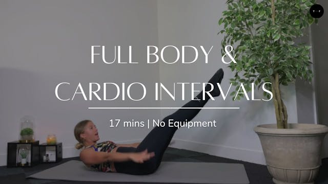 Full Body & Cardio Intervals