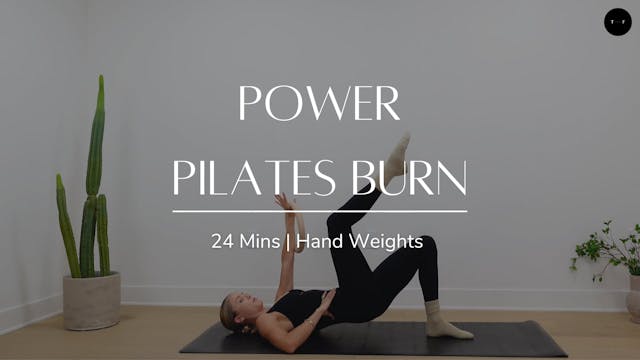 25 min Power Pilates Burn