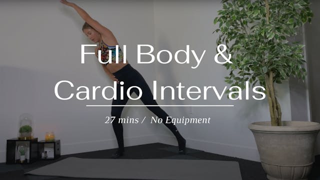 Full Body & Cardio Intervals