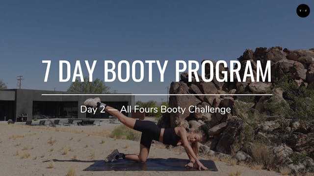 All 4s Booty Challenge