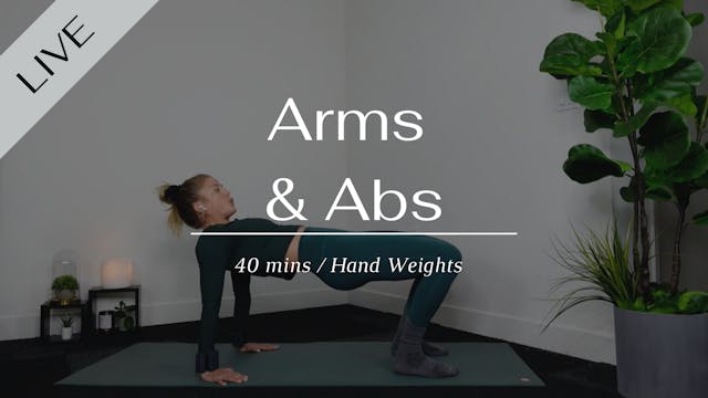 LIVE Abs & Arms