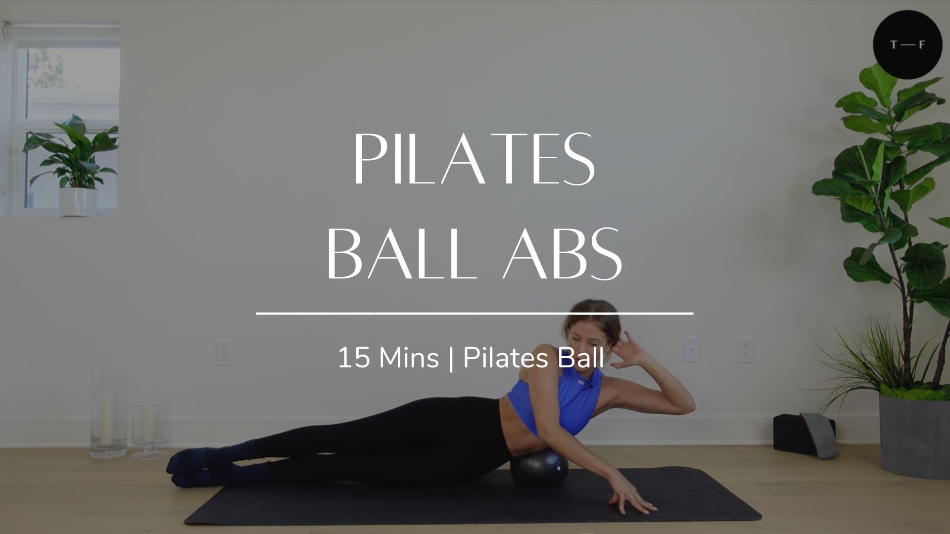 Pilates ball Abs