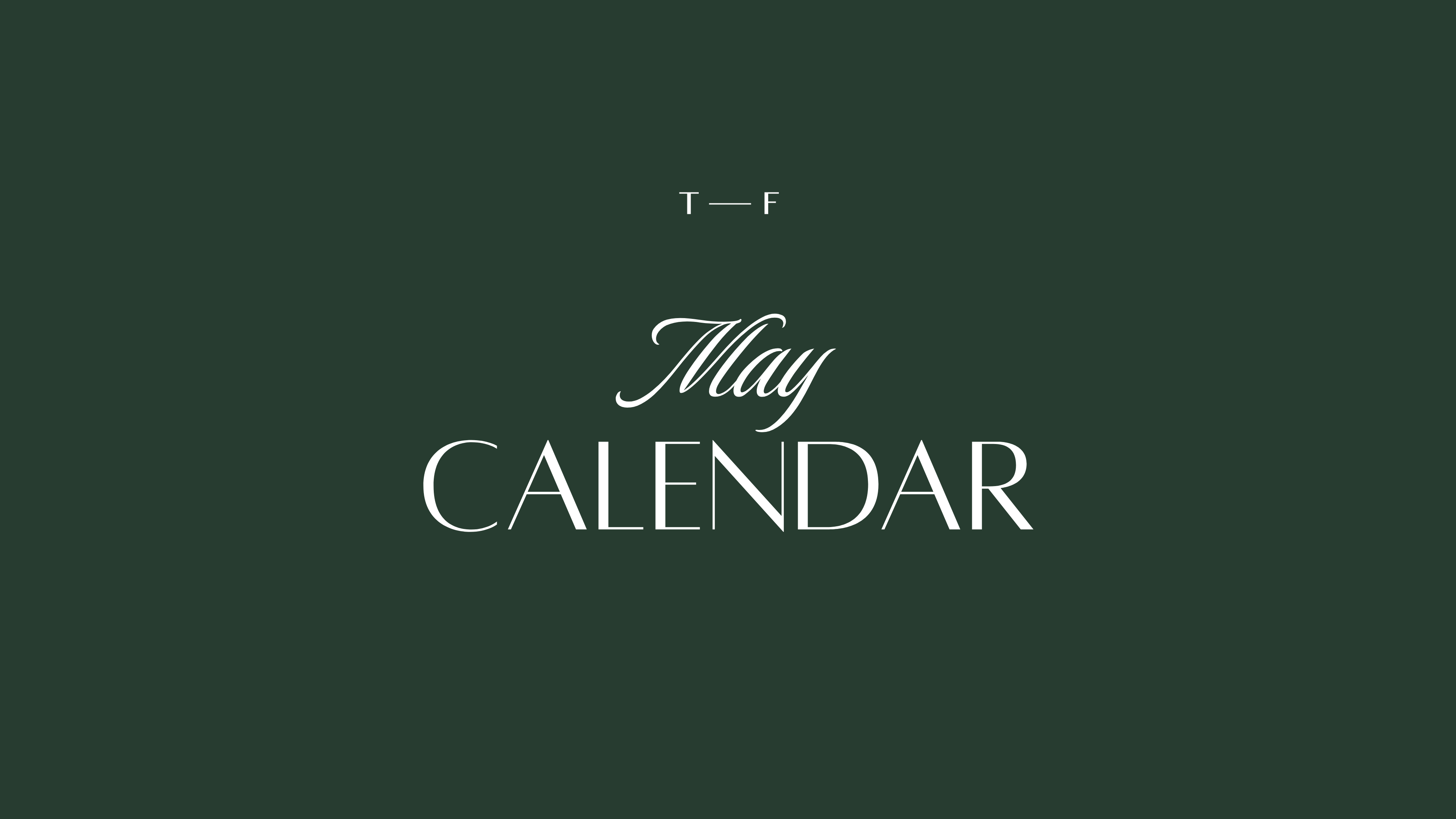 May Calendar