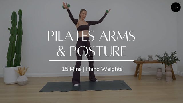 Pilates Arms & Posture (MONDAY)