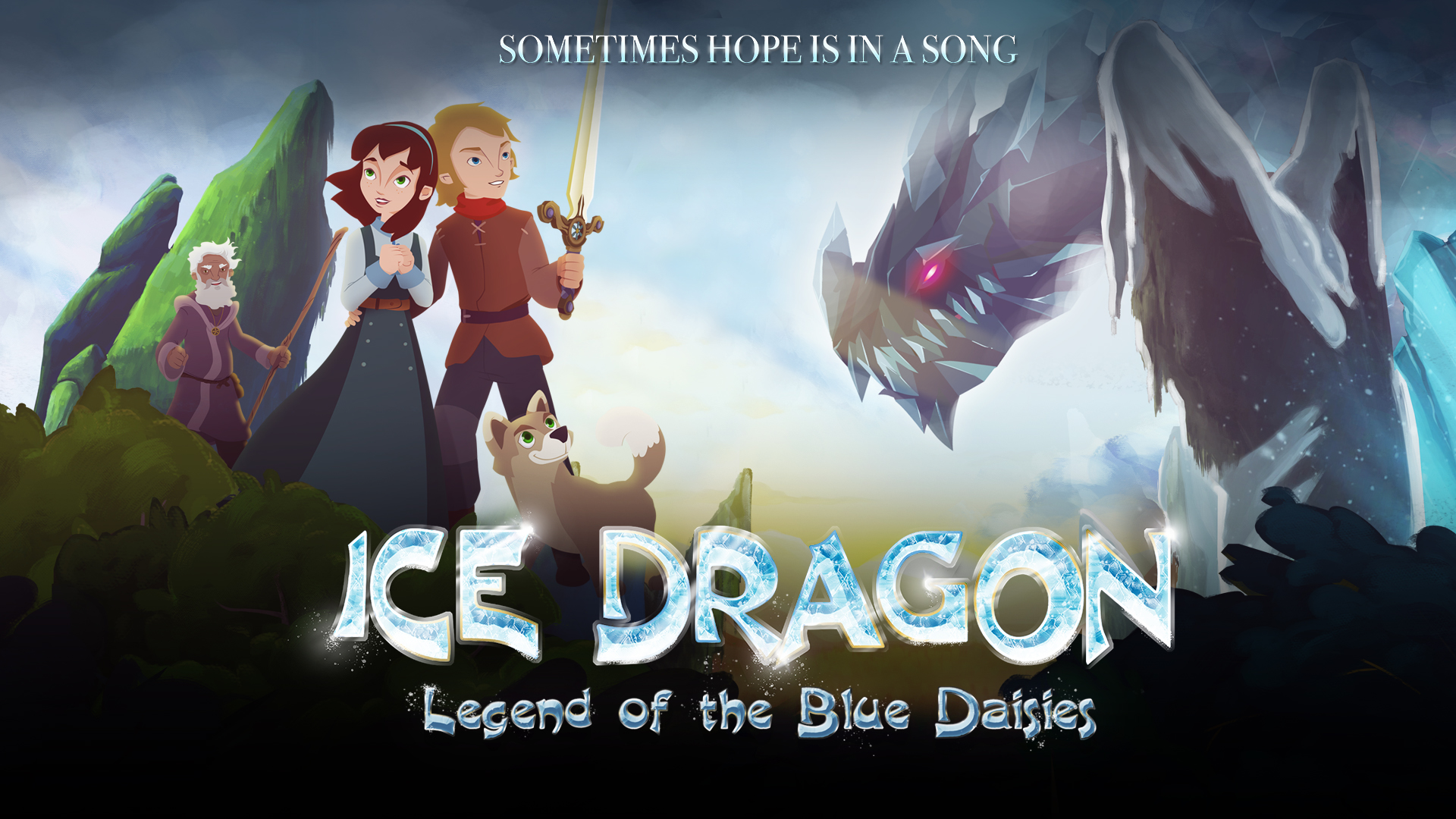 Ice Dragon: Legend of the Blue Daisies