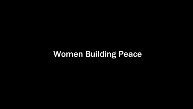 Women Building Peace