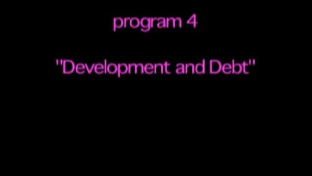 80:20 The Developing World, Development and Debt (E4)
