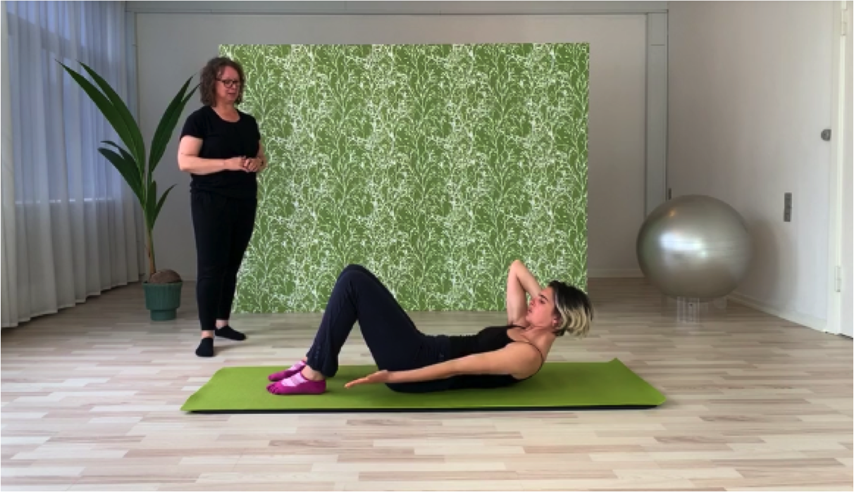 Pilates med Charlotte - arm og leg circles