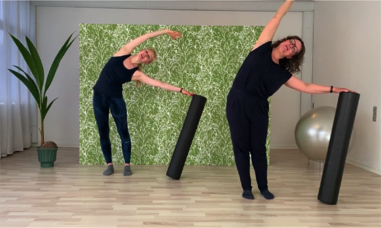 Pilates med Jennifer - Foamroller