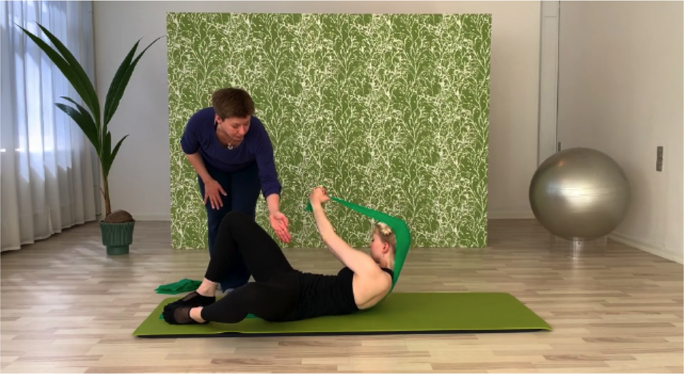 Pilates med Birthe - elastik