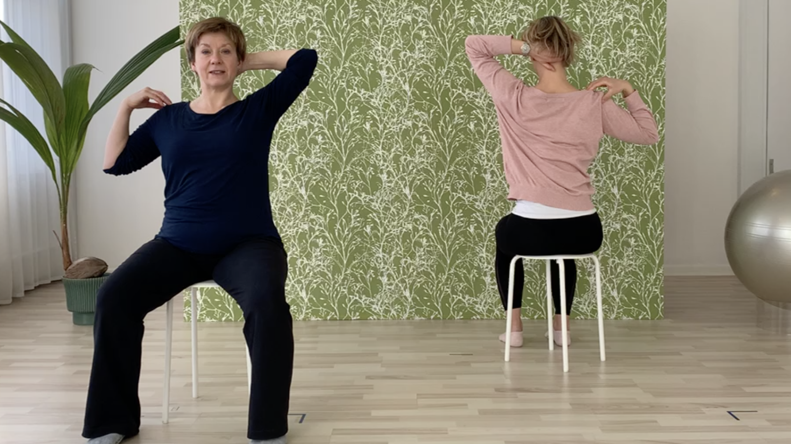 Nakke, skuldre, arme