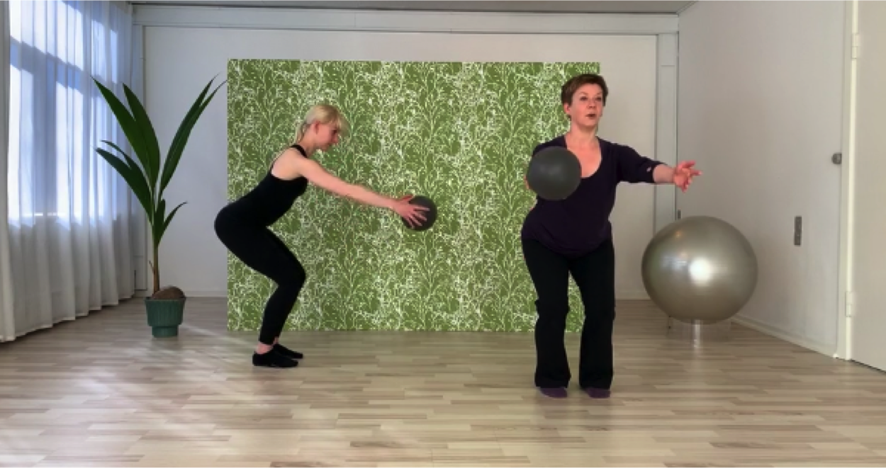 Stående Pilates med Birthe