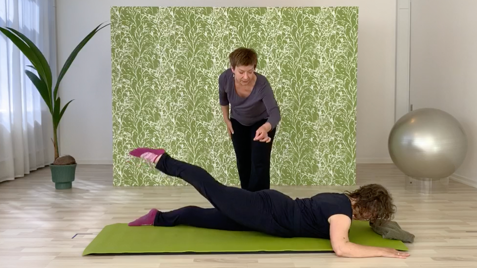 Pilates med Birthe - leg circles