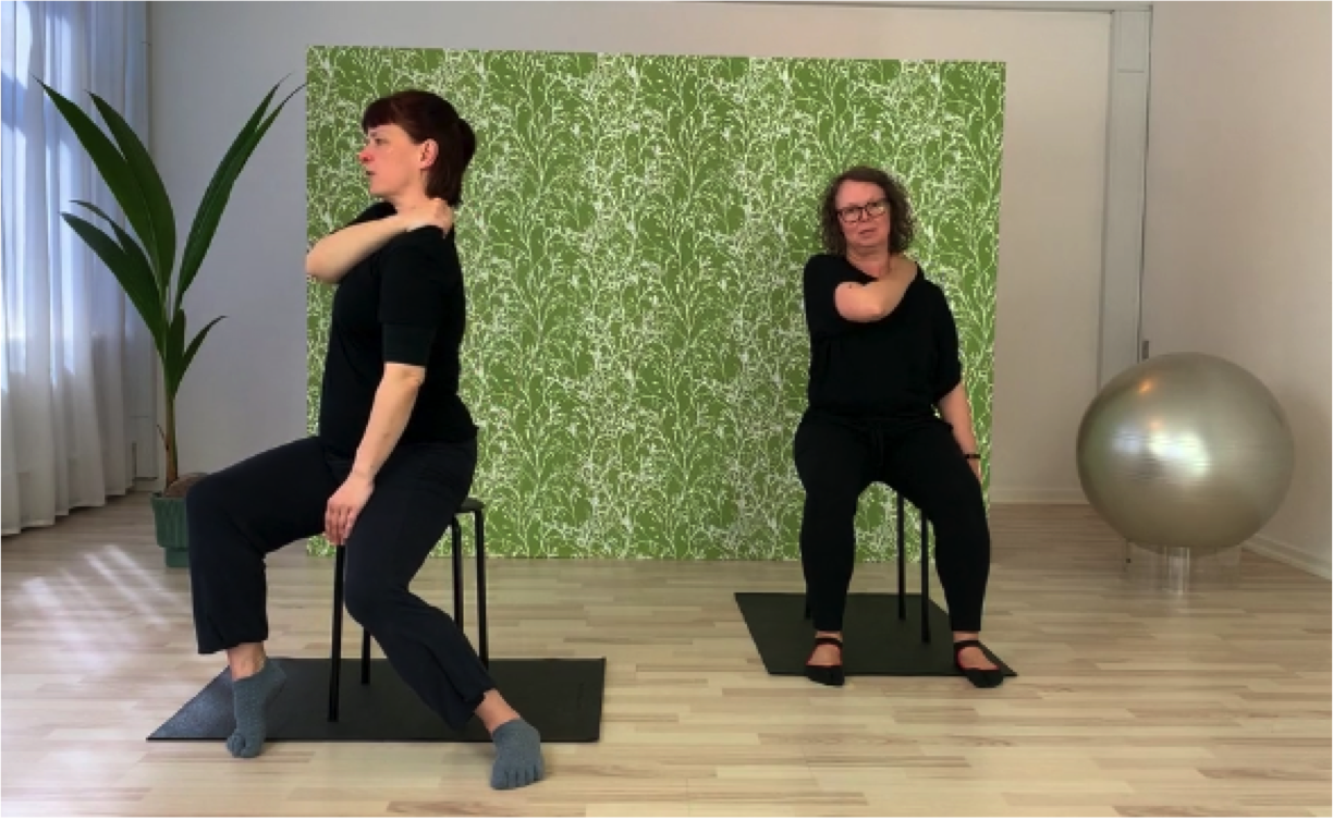 Pilates i pausen - skuldre