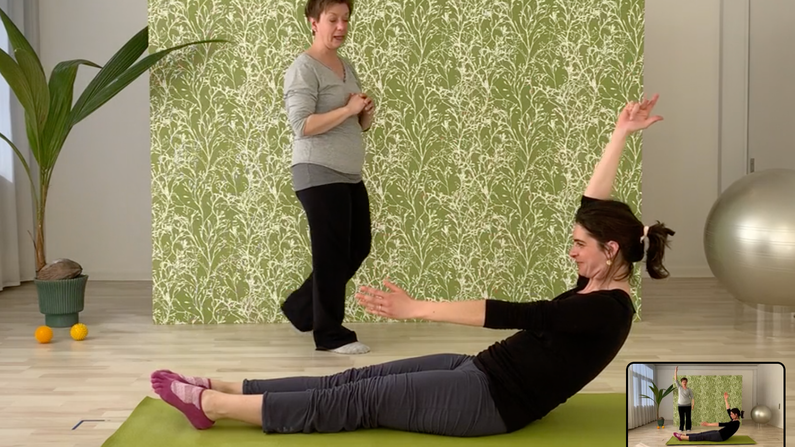 Pilates med Birthe - fra fødder til Pilates:-)