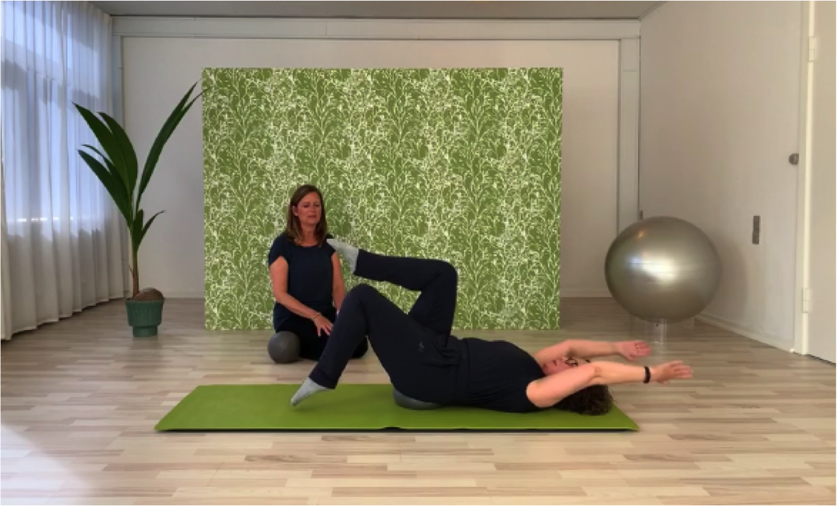 Pilates med Rikke - med den grå bold