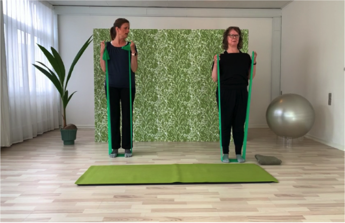 Pilates med Rikke - elastik