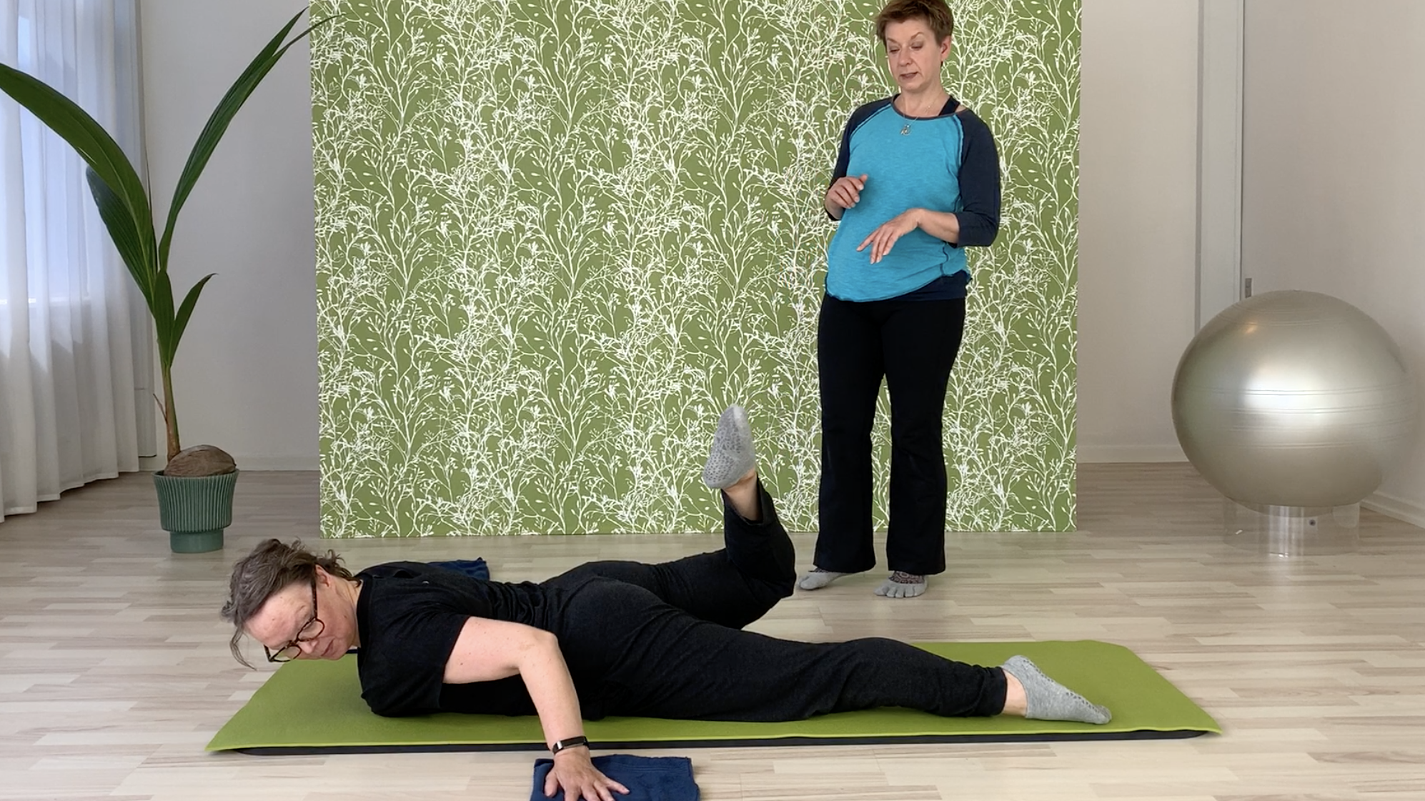 Pilates med Birthe - Sliders