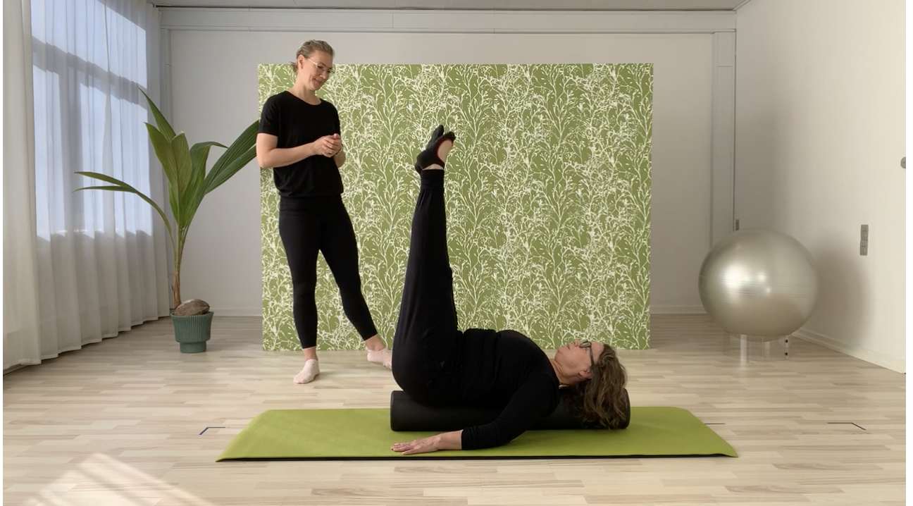 Pilates med Ditte - foamroller