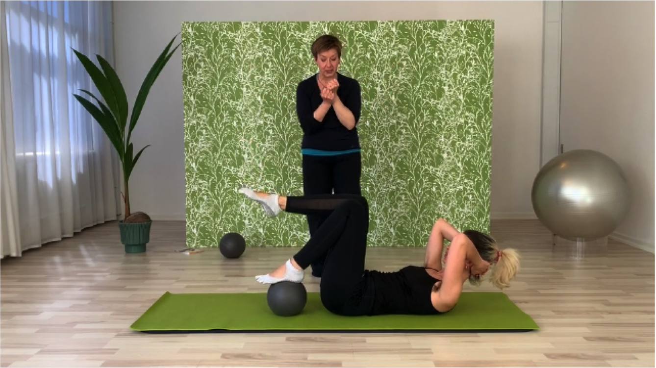 Booklet øvelser med den grå bold