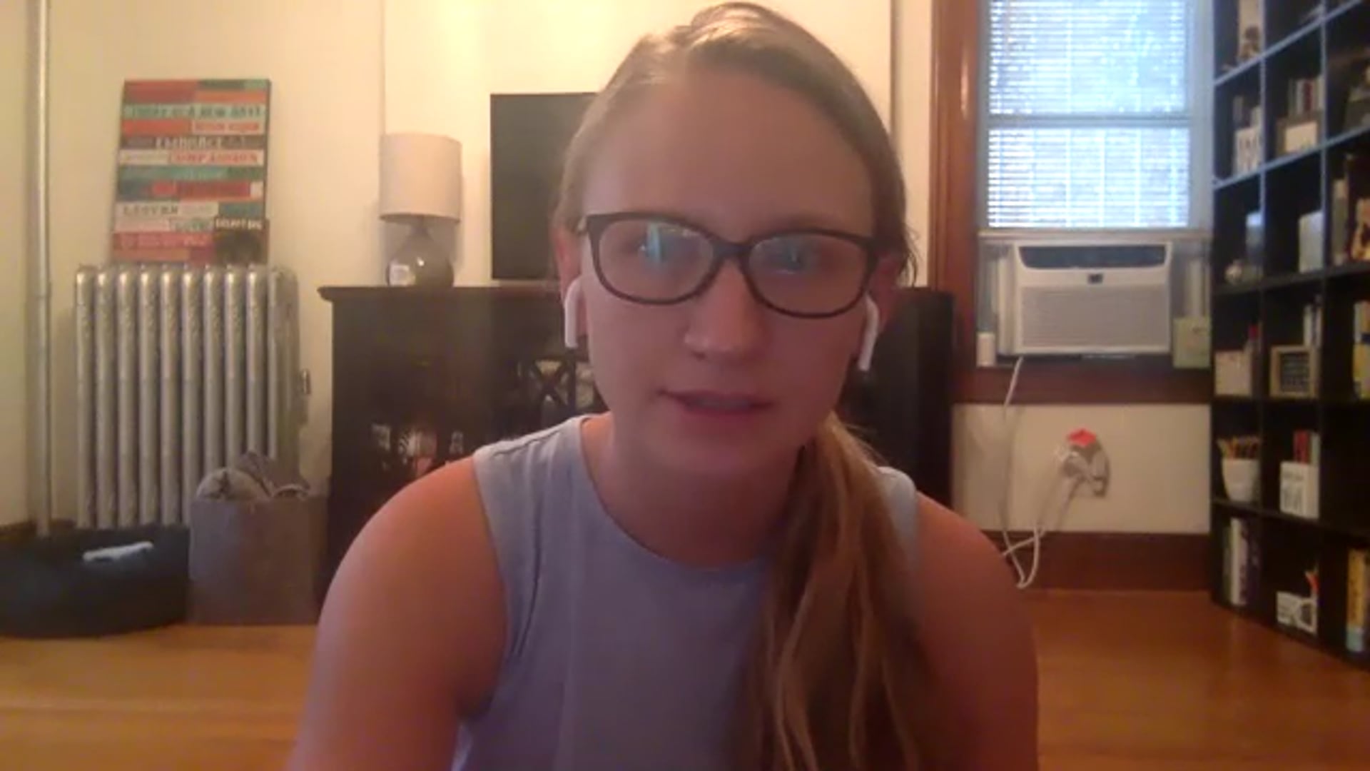 Kimberly's Pilates Mat with Light Hand Weights