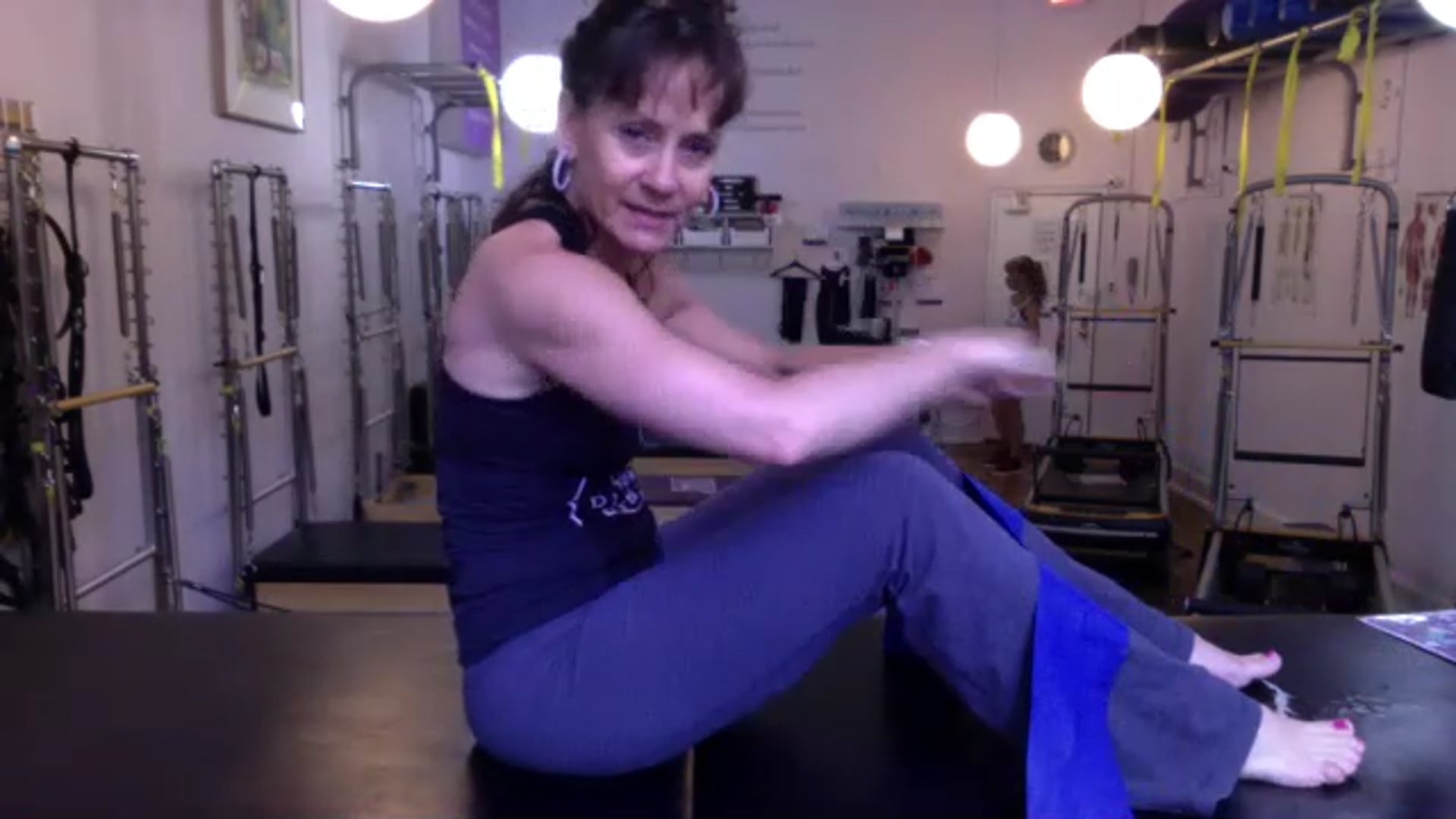 Intermediate Pilates: Resistance Band Workout with Patricia