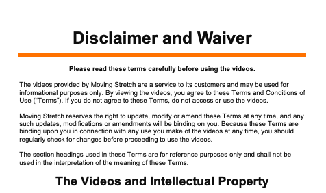 Disclaimer and Waiver