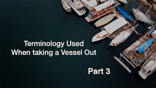 Underway Terminology 