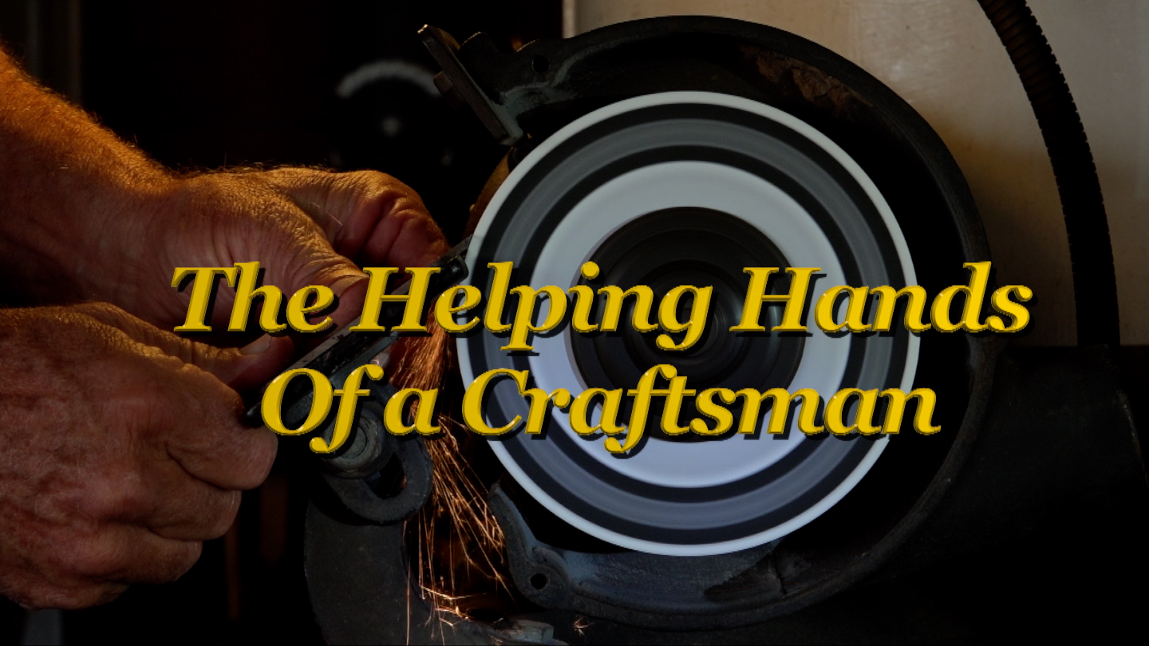 The helping hands of a craftsman