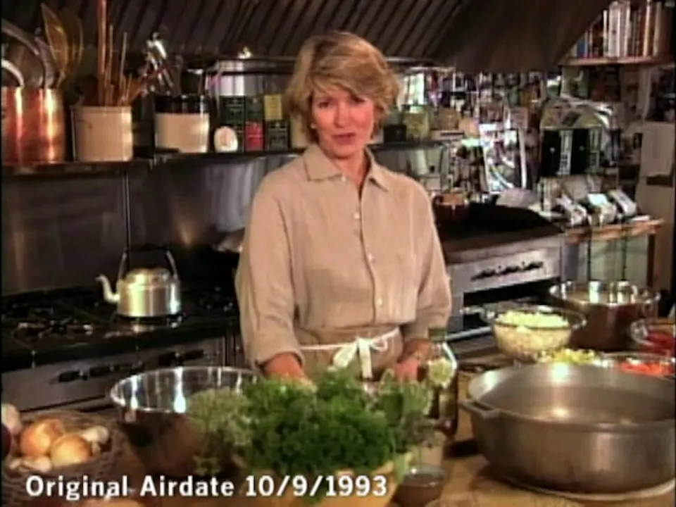MSL Season 1 Episode 04V Season 1 (19931994) Martha Stewart TV