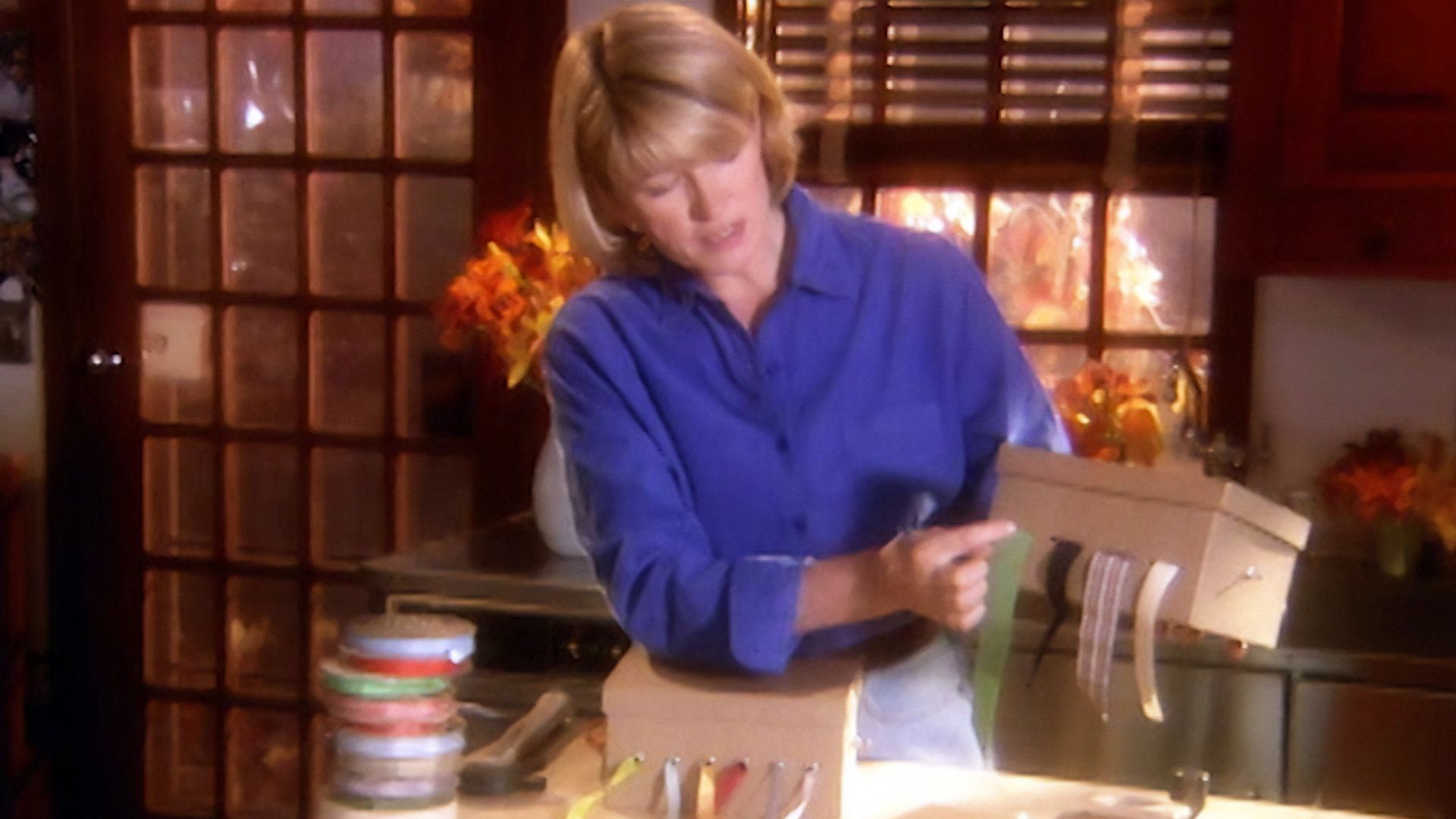 MSL S4 E05 The River Cafe Recipes, Ribbon Box