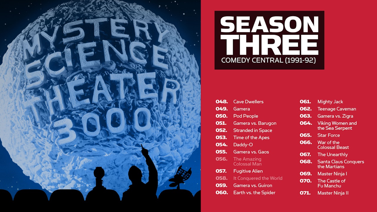 MST3K: SEASON 3 (1991-92)