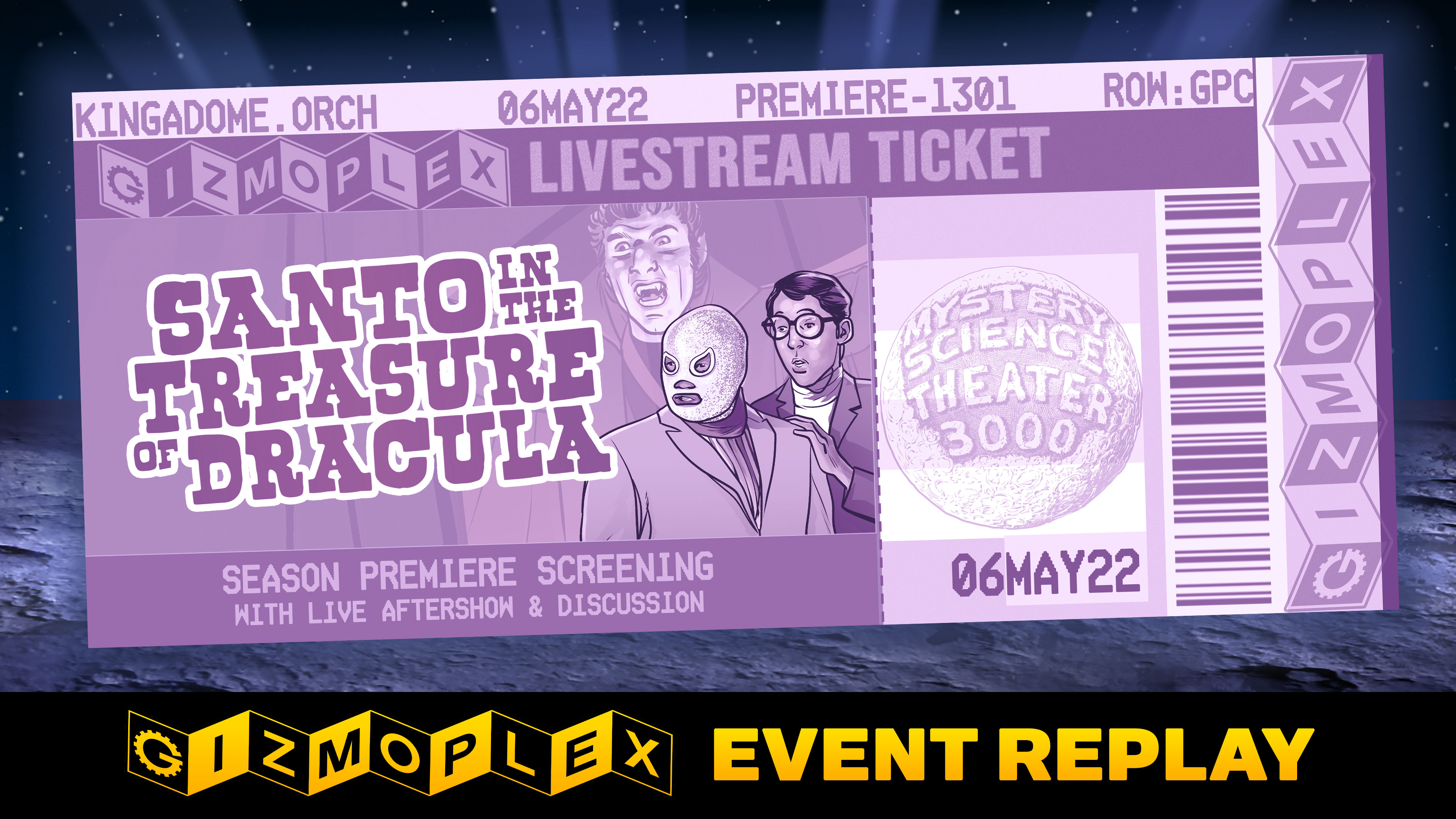 EVENT REPLAY Santo in the Treasure of Dracula MST3K THE GIZMOPLEX