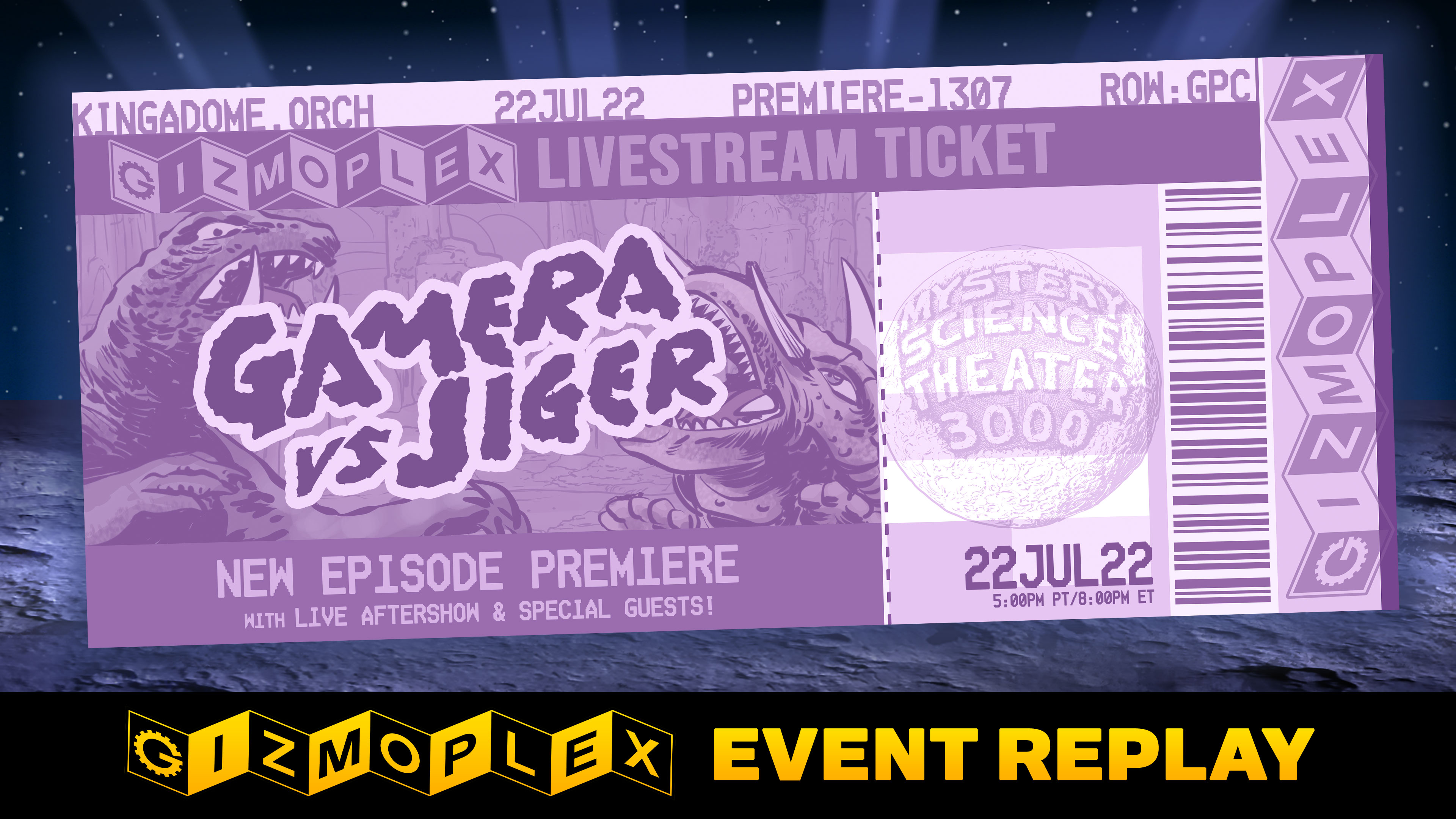 EVENT REPLAY: Gamera vs. Jiger