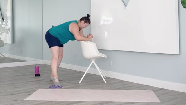 48 Minute MNTbarre Using a Chair, Bal...