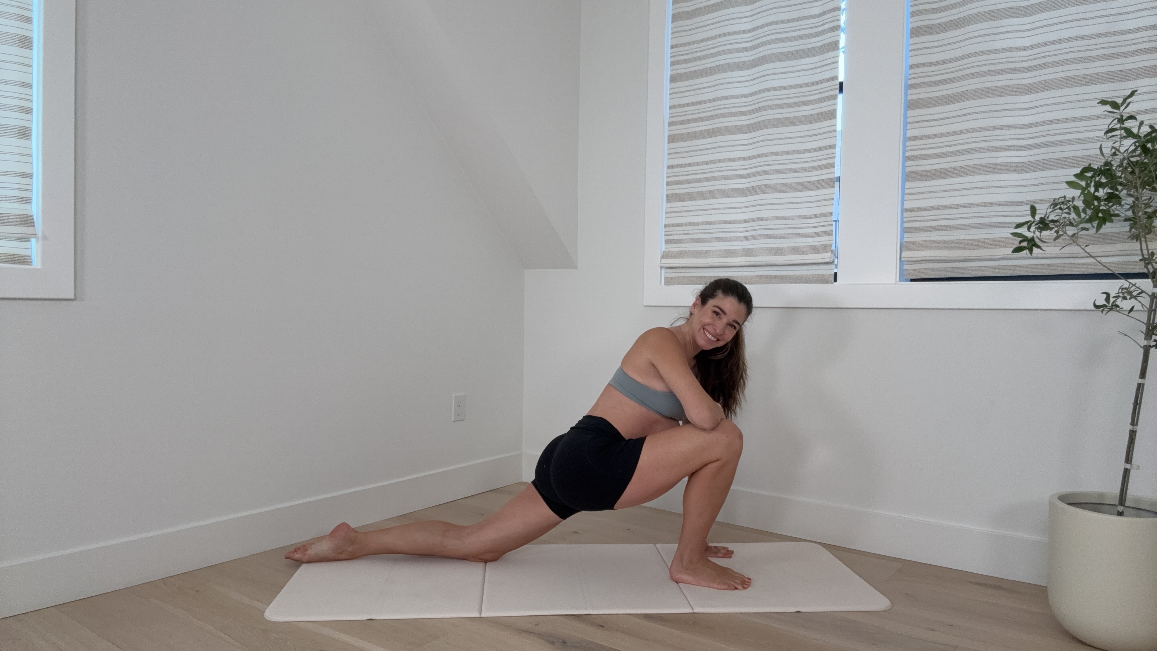 15 Minute Prenatal Hip Stretches