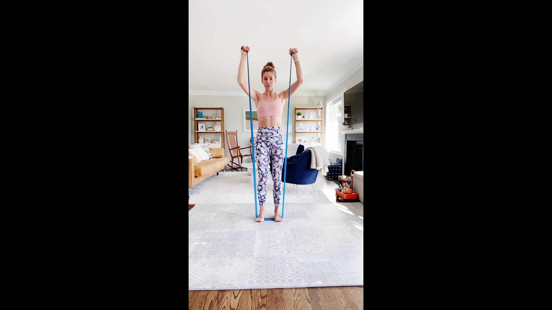 LIVE Recorded Class - 14 Minute Full Body Flow Using a Theraband