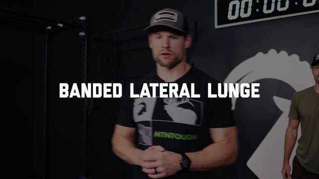 FORM - Banded Lateral Lunge