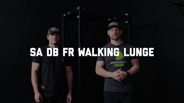 FORM - SA DB FR Walking Lunge