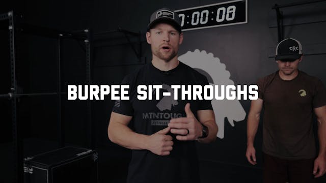 FORM - Burpee Sit-Throughs