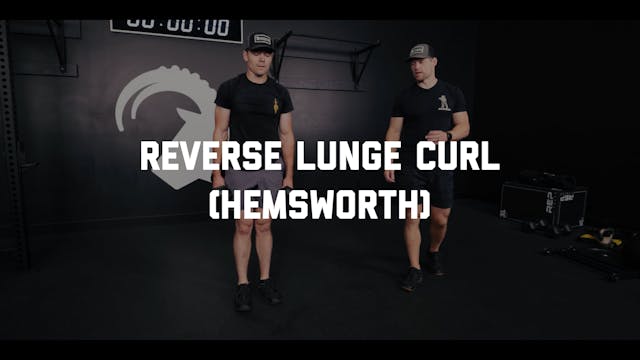 FORM - Reverse Lunge Curl [Hemsworth]