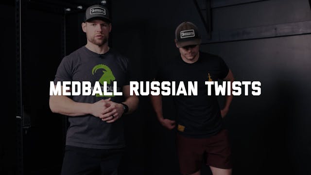 FORM - Medball Russian Twists